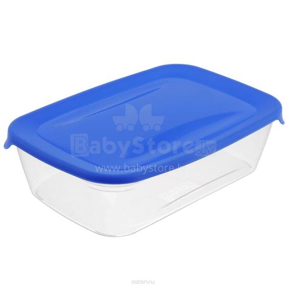 Food container rectangle 1L Fresh&amp;amp;Go blue