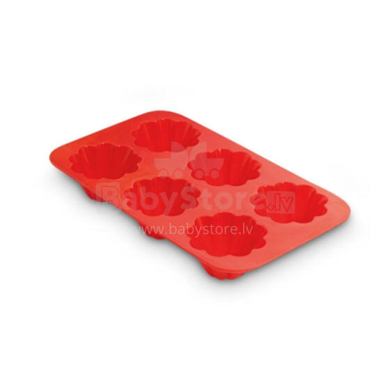 Silicone bracelet mould 6 pieces Juliette 17x29x3,8cm 