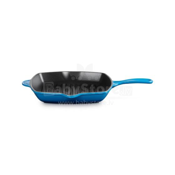 Le Creuset Malmist grillpann ruut 26x26cm sinine