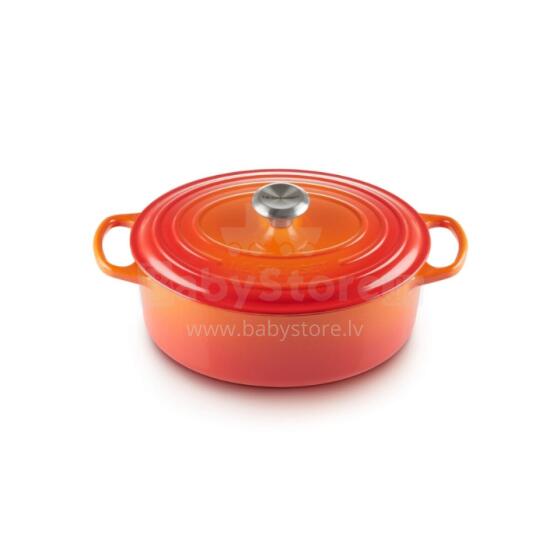 Le Creuset Malmpott ovaalne 27cm / 4,1L oranž