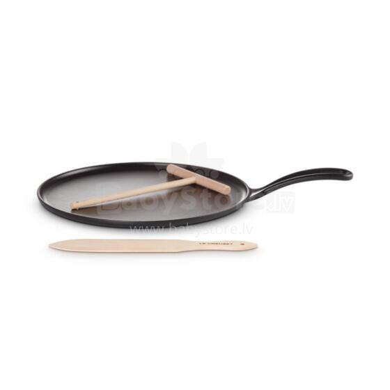 Le Creuset Cast iron pancake pan &Oslash;27cm matt black