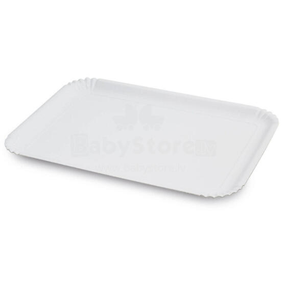 Paper trays white set of 3 Easy Bake Bio 22x32cm