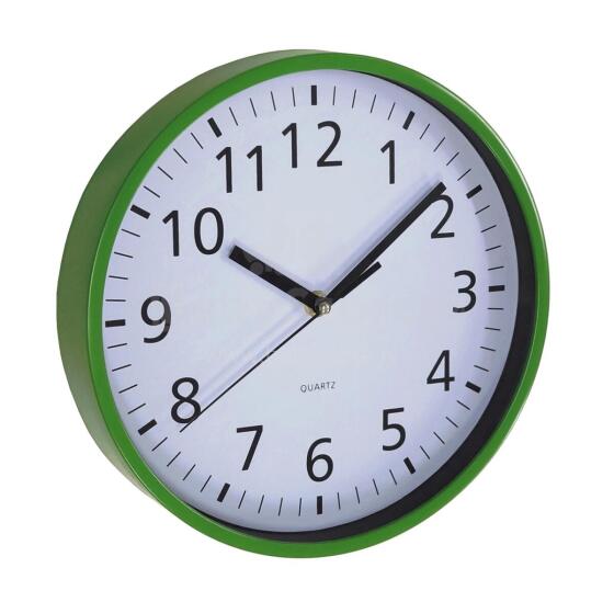 Wall clock &Oslash;25,5cm green