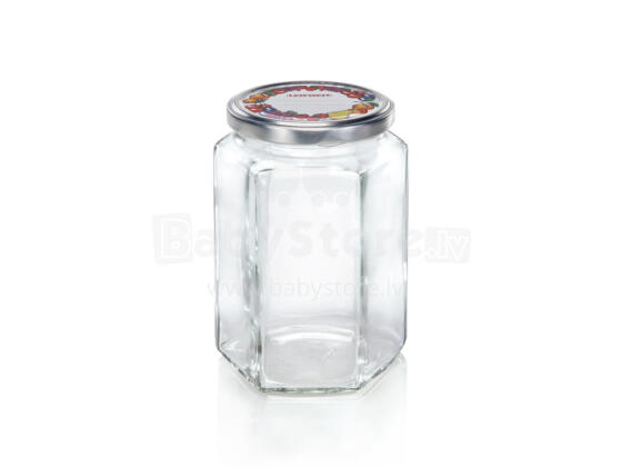 LEIFHEIT Hexagonal glass jar 770ml