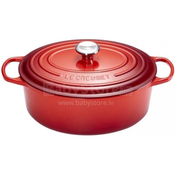 Le Creuset Valurauast pott ovaalne 31cm / 6,3L punane 