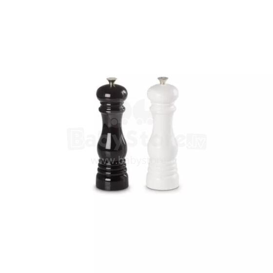 Le Creuset Salt and pepper mill set 21cm black&amp;amp;white