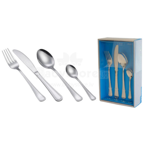 Cutlery set 24pcs. Casa 4,0/1,7/1,7/1,7/1,5mm