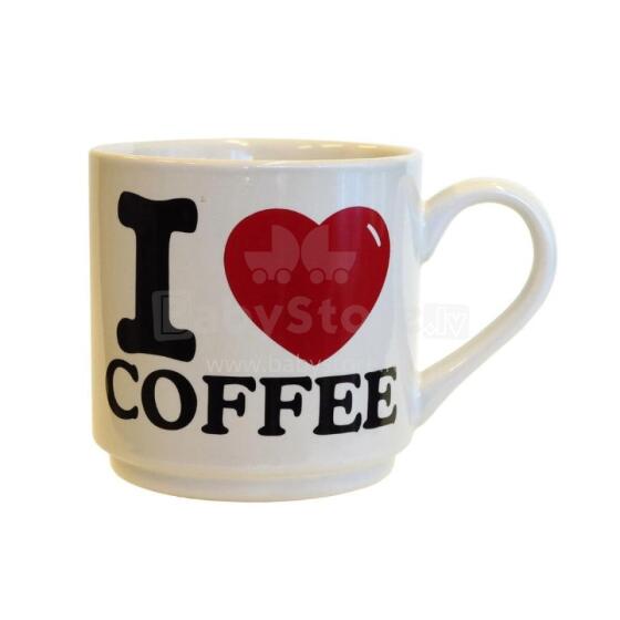 Puodelis &amp;quot;I Love Coffee&amp;quot; 400 ml