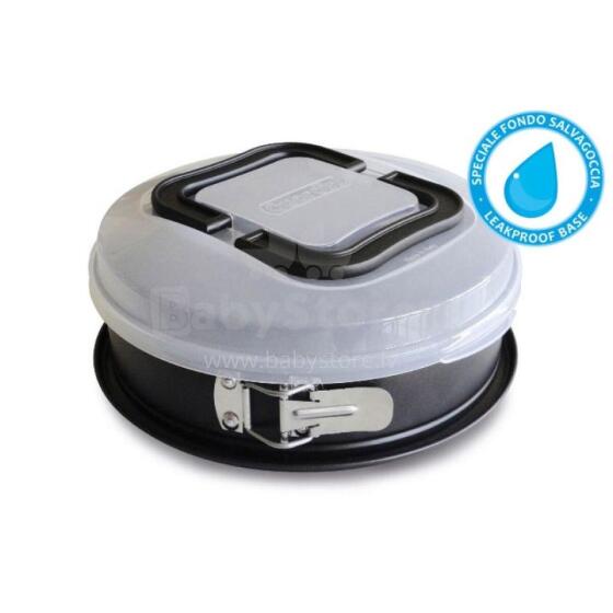 Cake tin with carrying lid Bake Away &Oslash; 26 x 7,6 cm