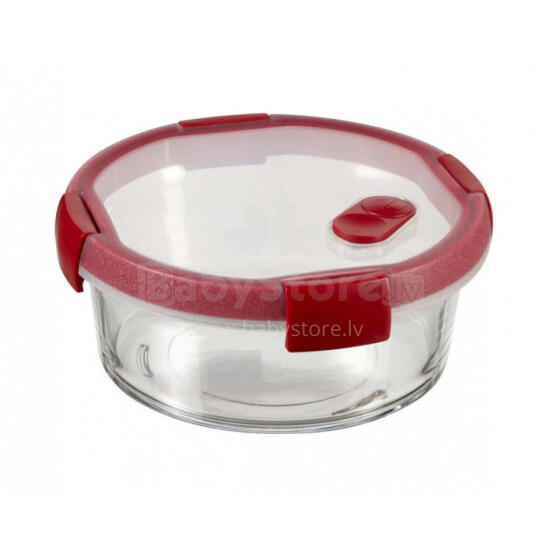 Glass food bowl round 0,6L Smart Cook