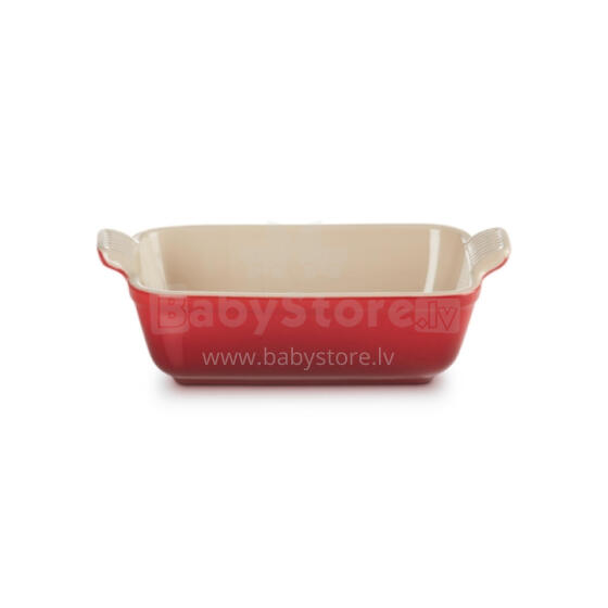 Le Creuset Rectangular Heritage Stoneware 19x14cm / 1,1L orange