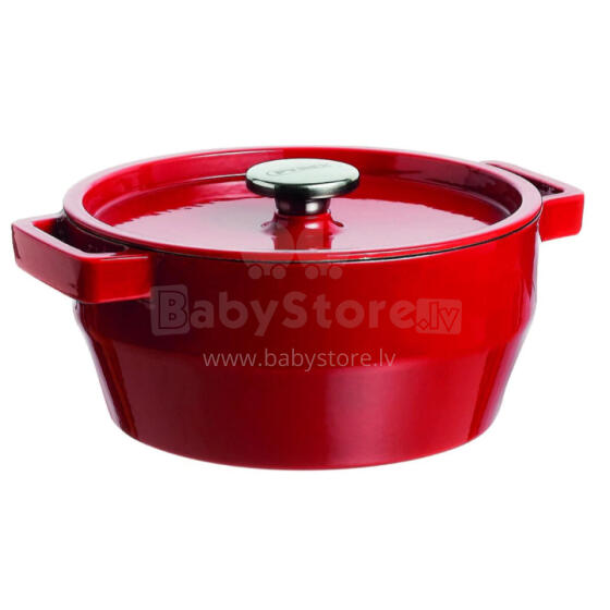 Malmpott Pyrex SLOWCOOK, 24cm, 3,6l, punane