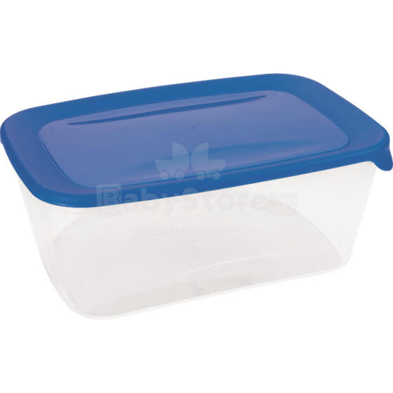 Food container rectangle 3L Fresh&amp;amp;Go blue