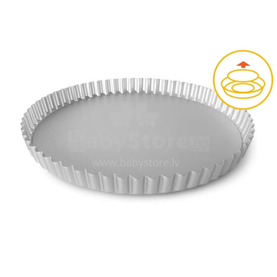 Tart tin with removable bottom Professional &Oslash;25x2,5cm