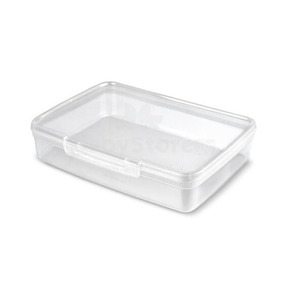 Food Storage Rectangular 4,4L Snap Box Transparent