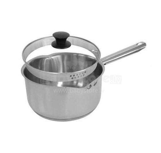 Casserole with handle 2,5L / &Oslash;20cm / stainless steel