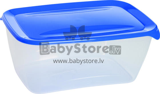 Food container rectangle 5L Fresh&amp;amp;Go blue