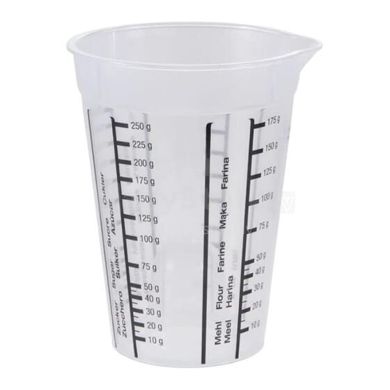 measuring jug 0,25L Mario &Oslash;8,5x11,5cm transparent