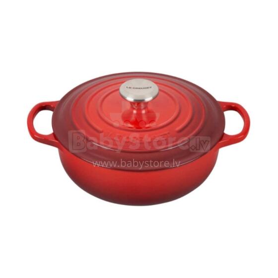 Le Creuset Cast iron pot round &Oslash;24cm / 3.4L red