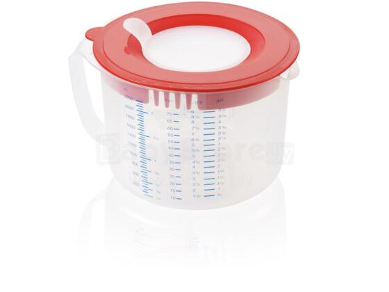 LEIFHEIT Measure &amp;amp; Store Mixing Bowl 2,2L