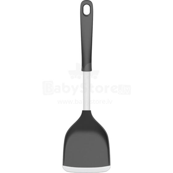 Nylon spatula with silicone edge