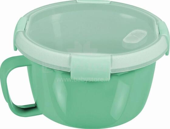 Noodles food bowl round 0,9L Smart To Go &Oslash;16x10cm soft green