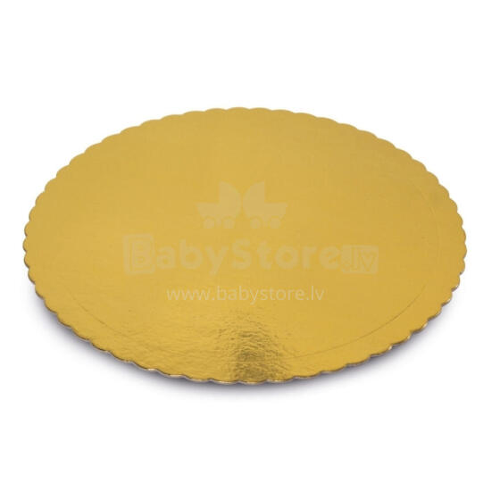 Paper cake trays in gold 2 pcs. Easy Bake &Oslash;32cm 