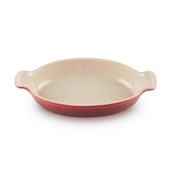 Le Creuset Ovaalne k&uuml;psetuskarikas Heritage 28cm / 1,6L punane