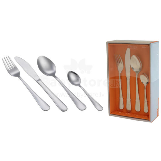 Cutlery set 24pcs. Classic 4,0/1,7/1,7/1,7/1,5mm