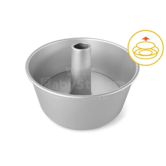 Chiffon cake tin with removable bottom Professional &Oslash;21x9,5cm