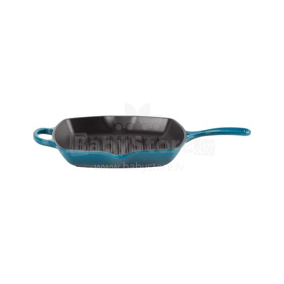 Le Creuset Malmist grillpann ruut 26x26cm sinine