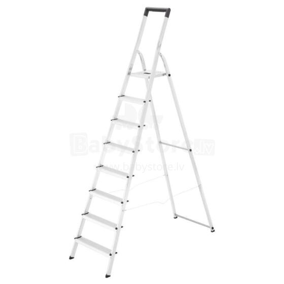 Household ladder Selekta L40 BasicLine / aluminium / 8 steps