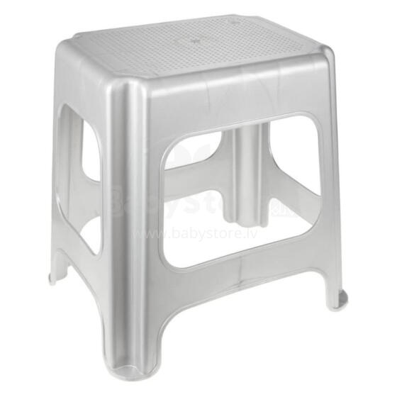 Stool &amp;quot;Maxi&amp;quot; Max 41x33,5x42,5cm light silver