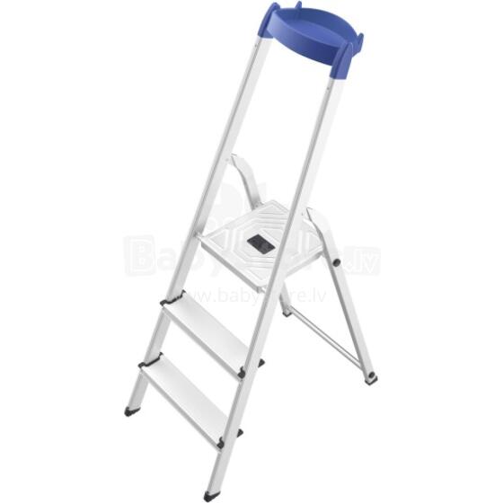 Household ladder L58E EconomyLine / aluminium / 3 steps