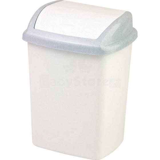 Waste bucket Dominik 25L 36,5x29,1x48cm grey