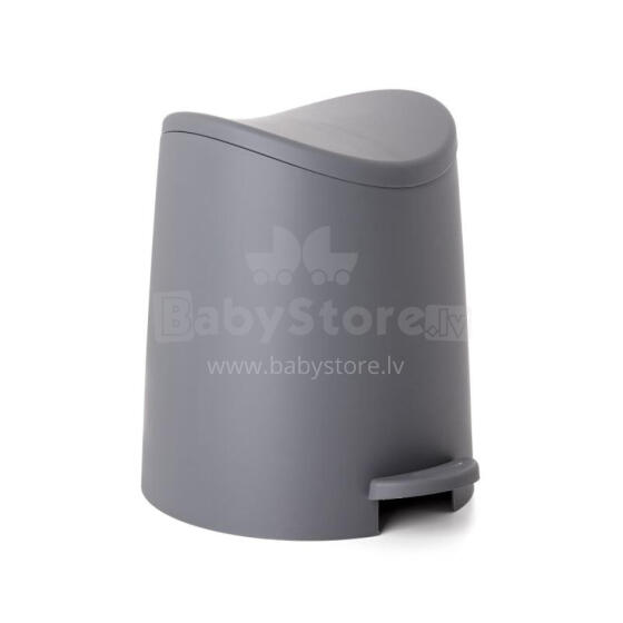 Bathroom pedal bucket 3L Standard grey