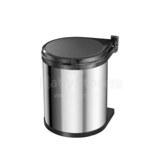 Waste container Compact-Box M / 15L / stainless steel