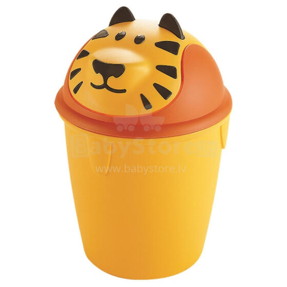 Waste bucket Tiger &Oslash;26,5x38,5cm yellow