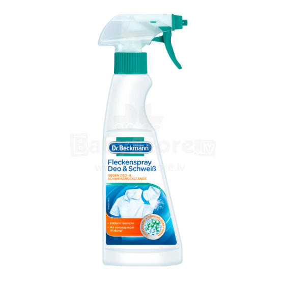 Deodorant and sweat stain remover with spray 250ml