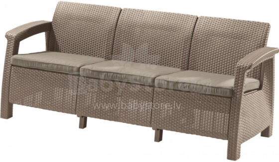 Sofa Corfu Love Seat Max, smėlio