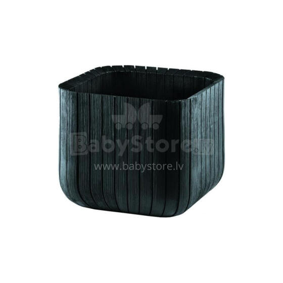 Lillepott Keter Cube Planter, 21.5 l, grafiit