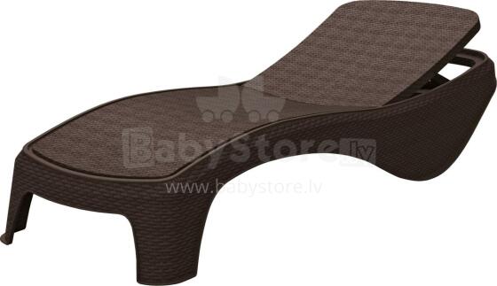 Atlantic brown sun lounger