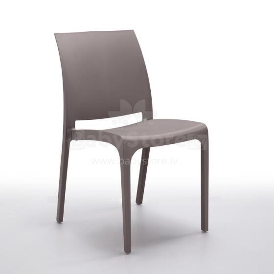 Volga garden chair grey-brown