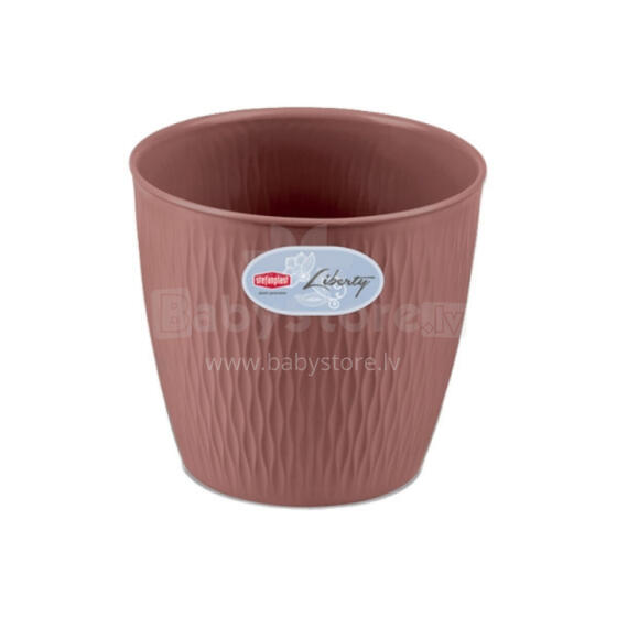 Flowerpot Liberty &Oslash;16x15cm brown