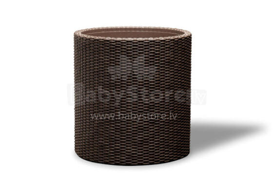 Flowerpot Small Cylinder Planter brown