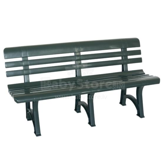 Garden bench Olimpia 150x53x77cm green