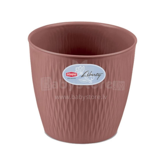 Flowerpot Liberty &Oslash;25x23cm brown