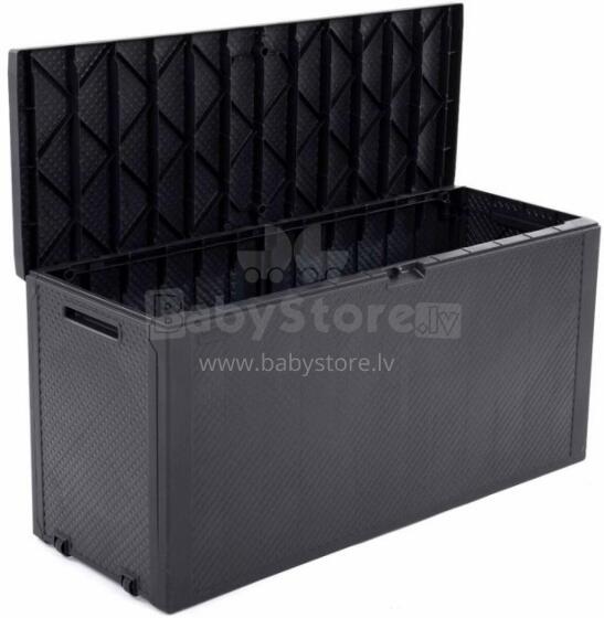 Uzglabāšanas kaste Emily Storage Box 280 L pelēka