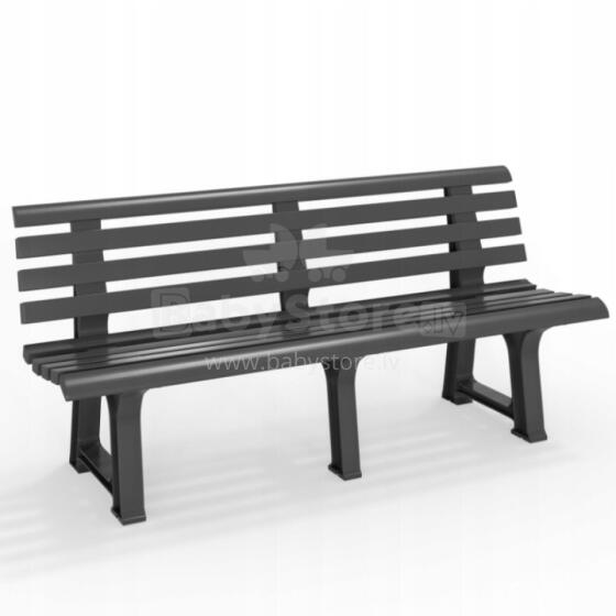 Garden bench Olimpia 150x53x77cm grey