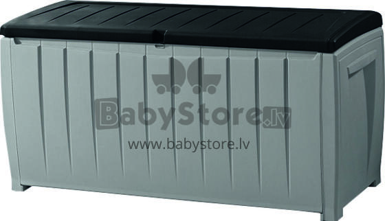 Ящик для хранения Novel Storage Box 340Л серый / черный